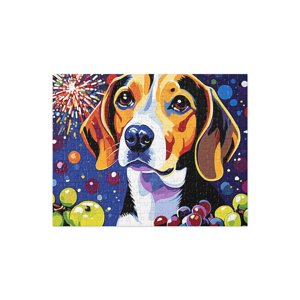 PugMug Custom Beagle Jigsaw Puzzle