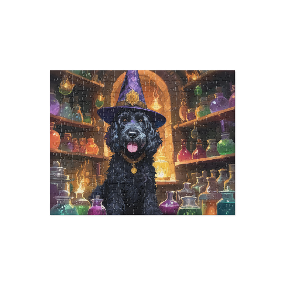 PugMug Custom Portuguese Water Dog Jigsaw Puzzle