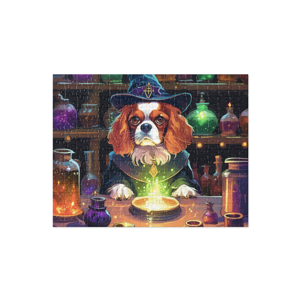 PugMug Custom Cavalier King Charles Spaniel Jigsaw Puzzle