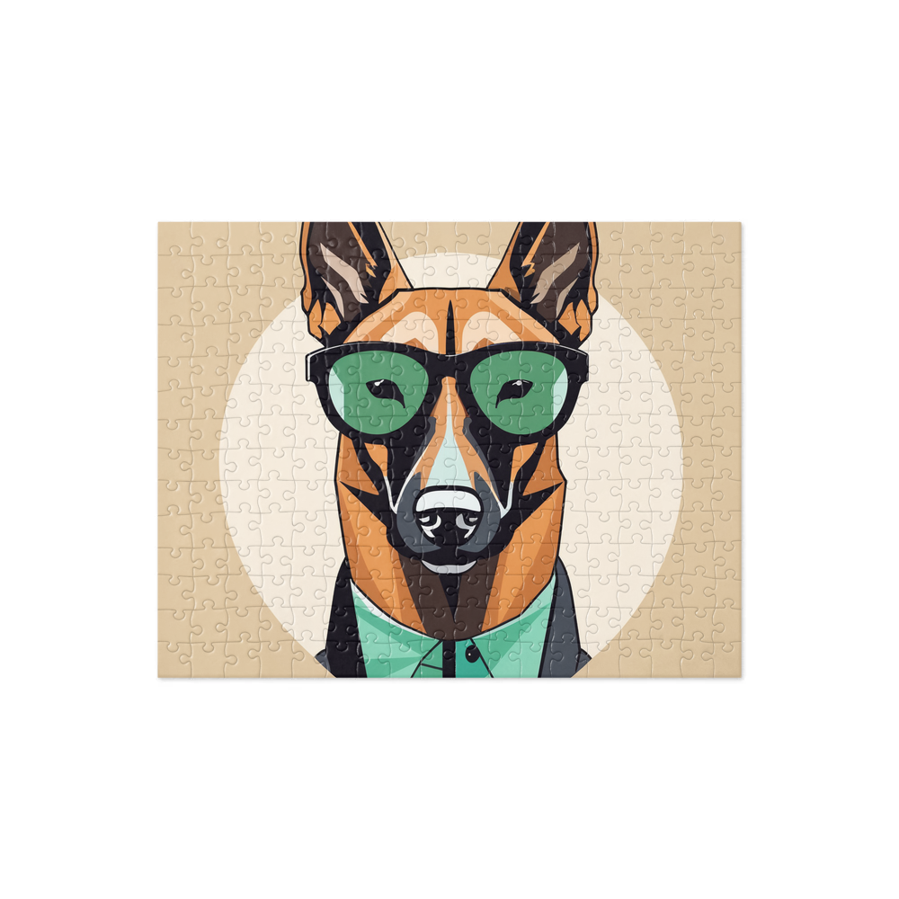 PugMug Custom Belgian Malinois Jigsaw Puzzle