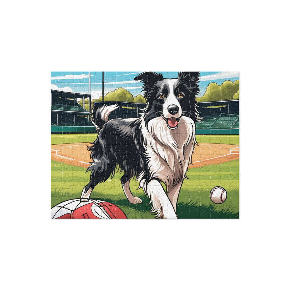 PugMug Custom Border Collie Jigsaw Puzzle