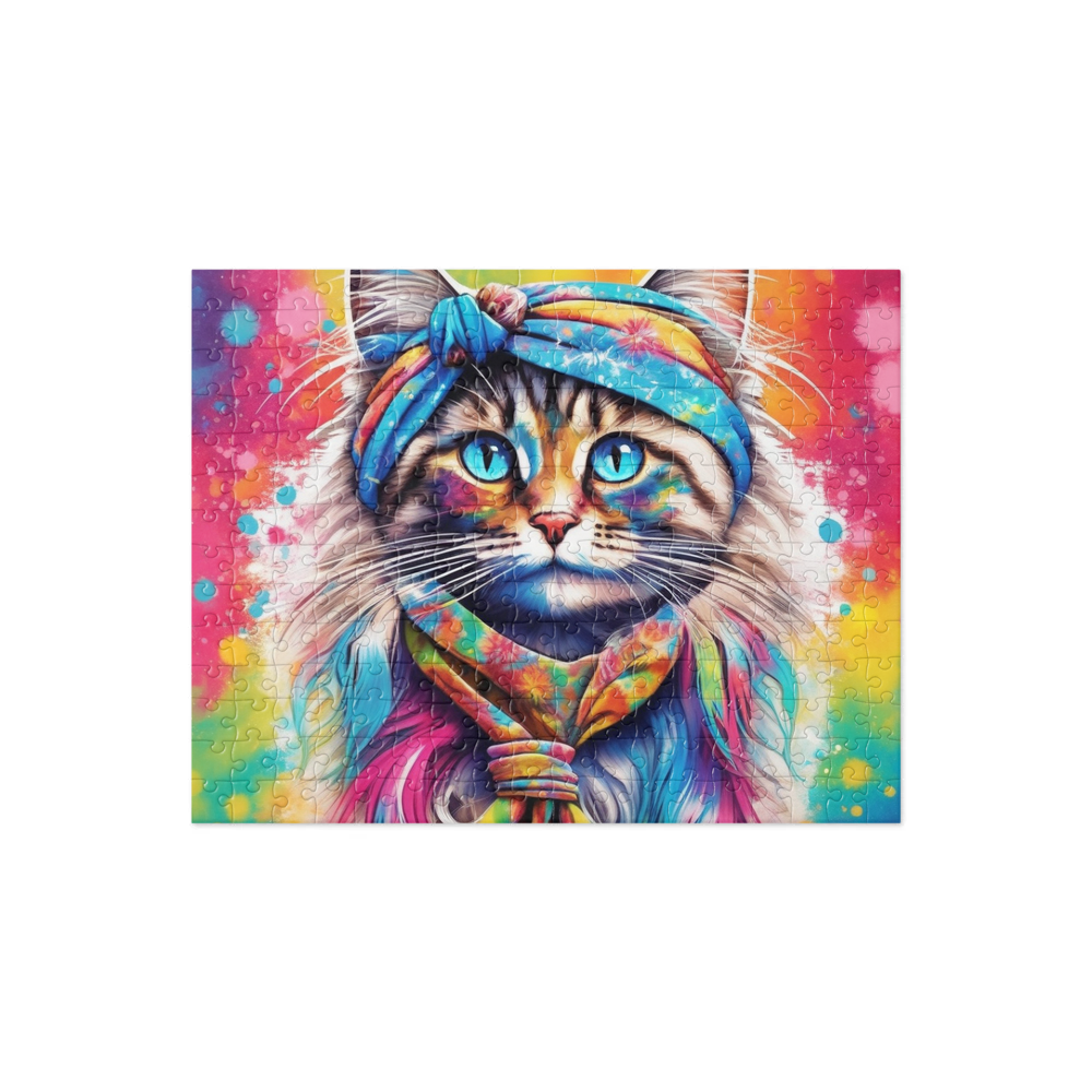PugMug Custom Tabby Ragdoll Cat Jigsaw Puzzle
