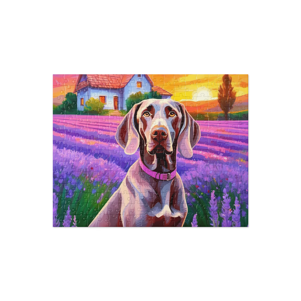 PugMug Custom Weimaraner Jigsaw Puzzle
