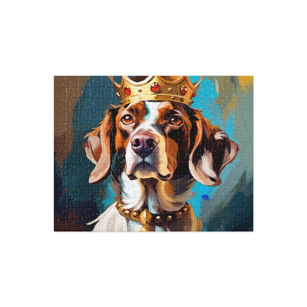 PugMug Custom Pointer Dog Jigsaw Puzzle
