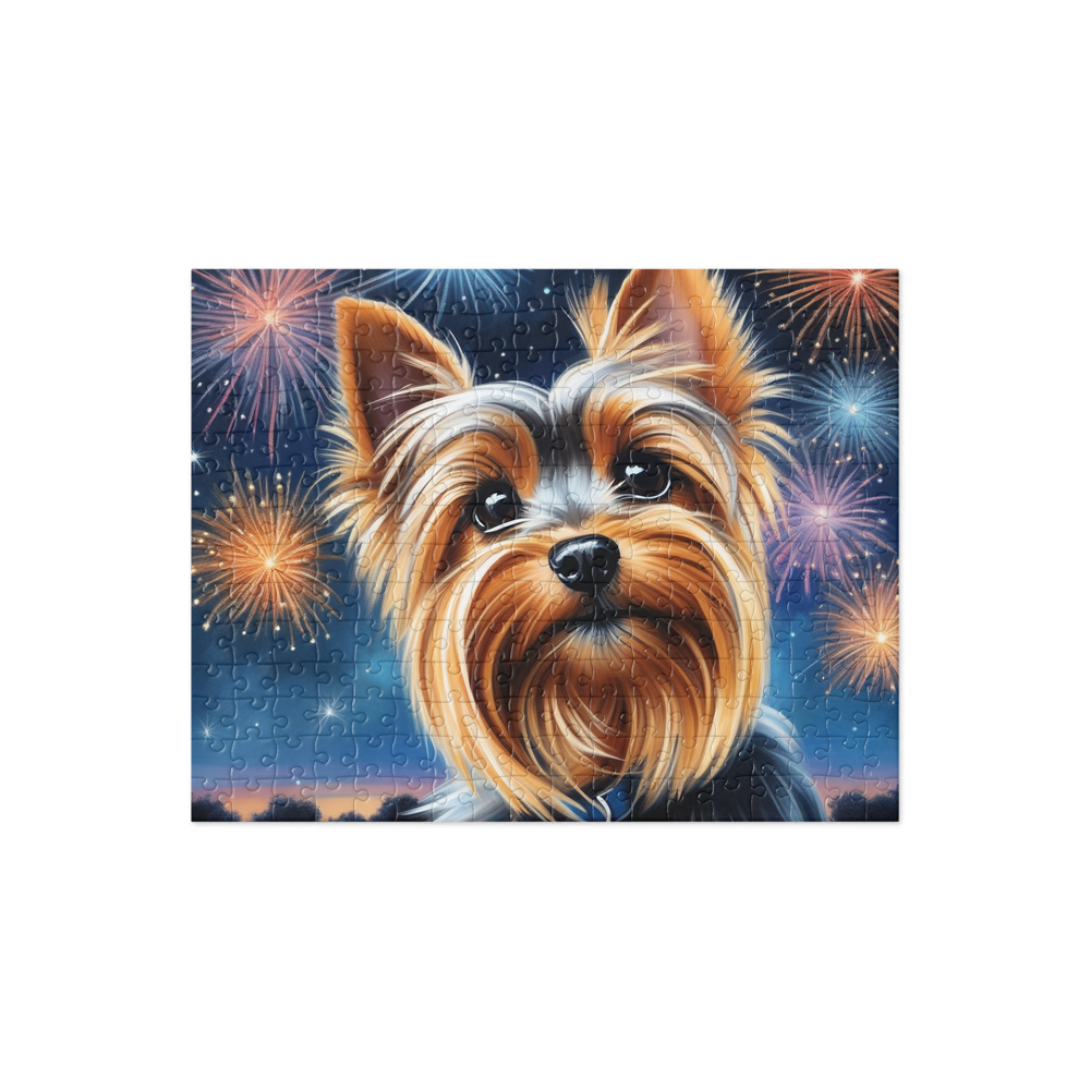 PugMug Custom Yorkshire Terrier Jigsaw Puzzle