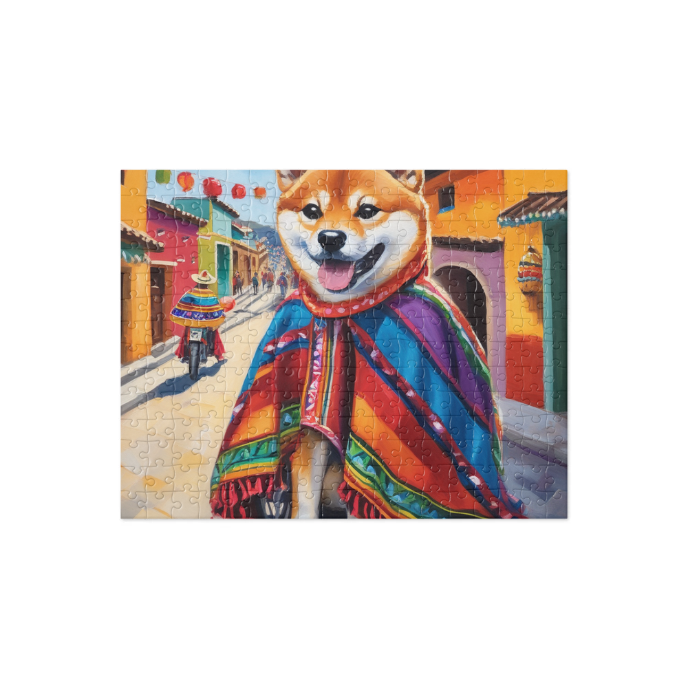 PugMug Custom Shiba Inu Jigsaw Puzzle