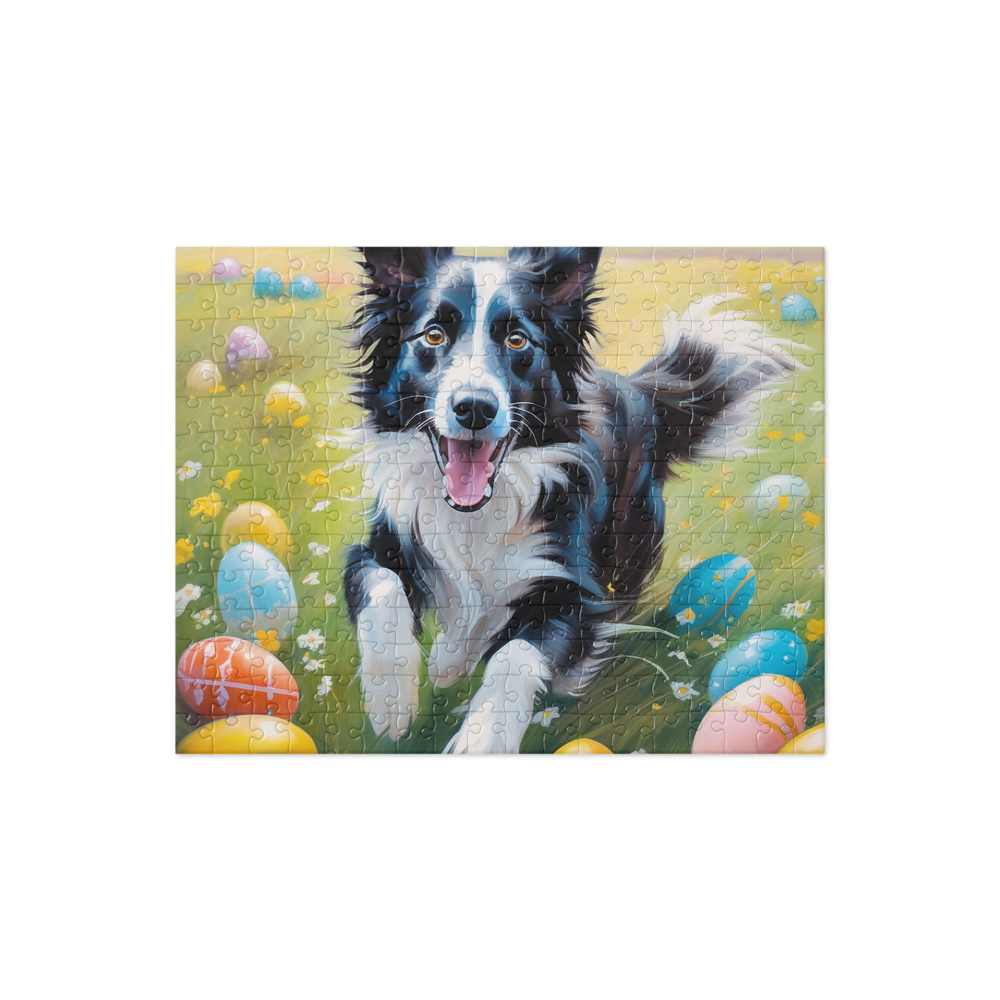 PugMug Custom Border Collie Jigsaw Puzzle