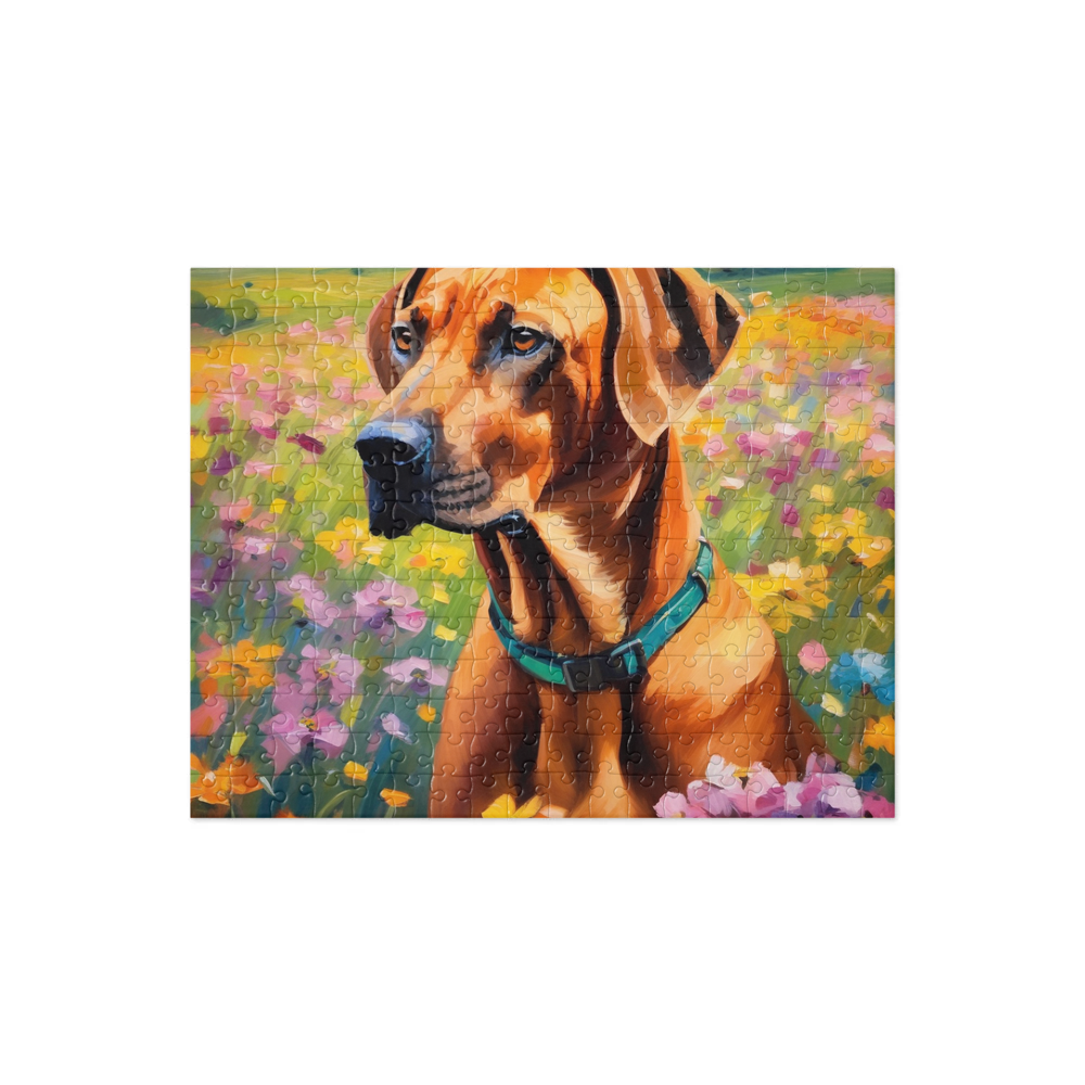 PugMug Custom Rhodesian Ridgeback Jigsaw Puzzle