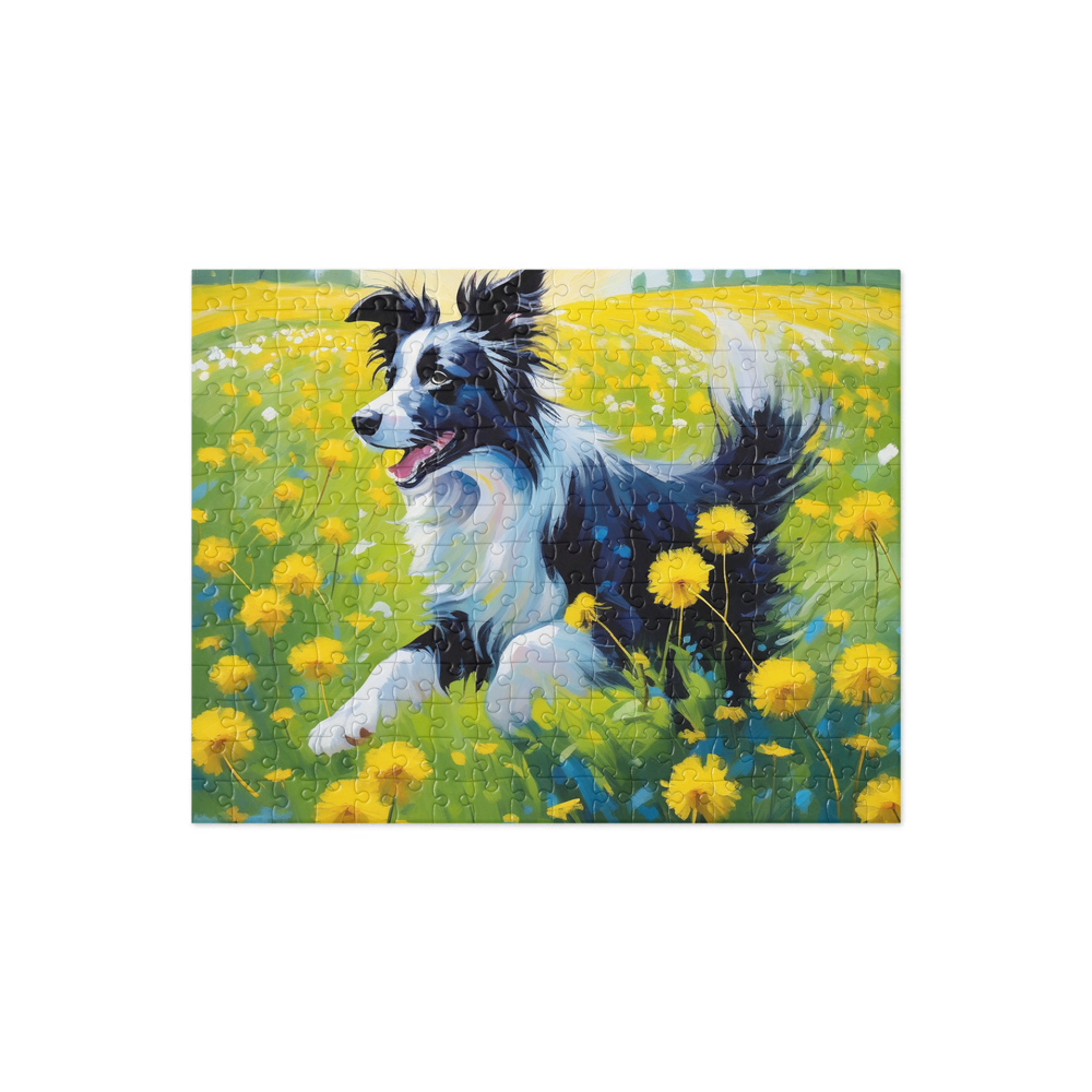 PugMug Custom Border Collie Jigsaw Puzzle
