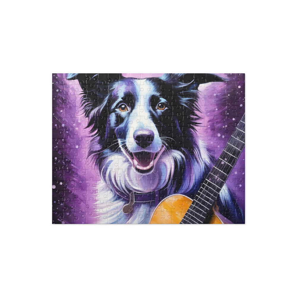 PugMug Custom Border Collie Jigsaw Puzzle
