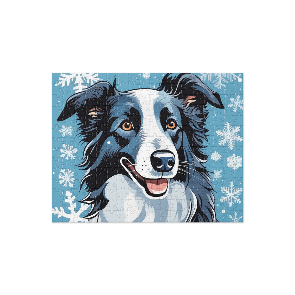 PugMug Custom Border Collie Jigsaw Puzzle