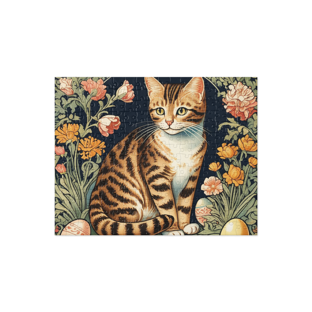 PugMug Custom Tabby Companion Cat Jigsaw Puzzle