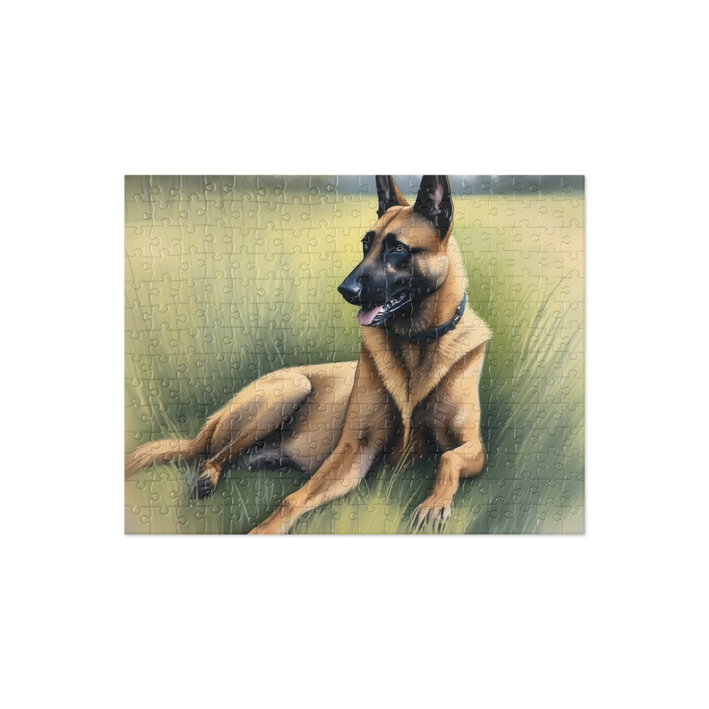PugMug Custom Belgian Malinois Jigsaw Puzzle