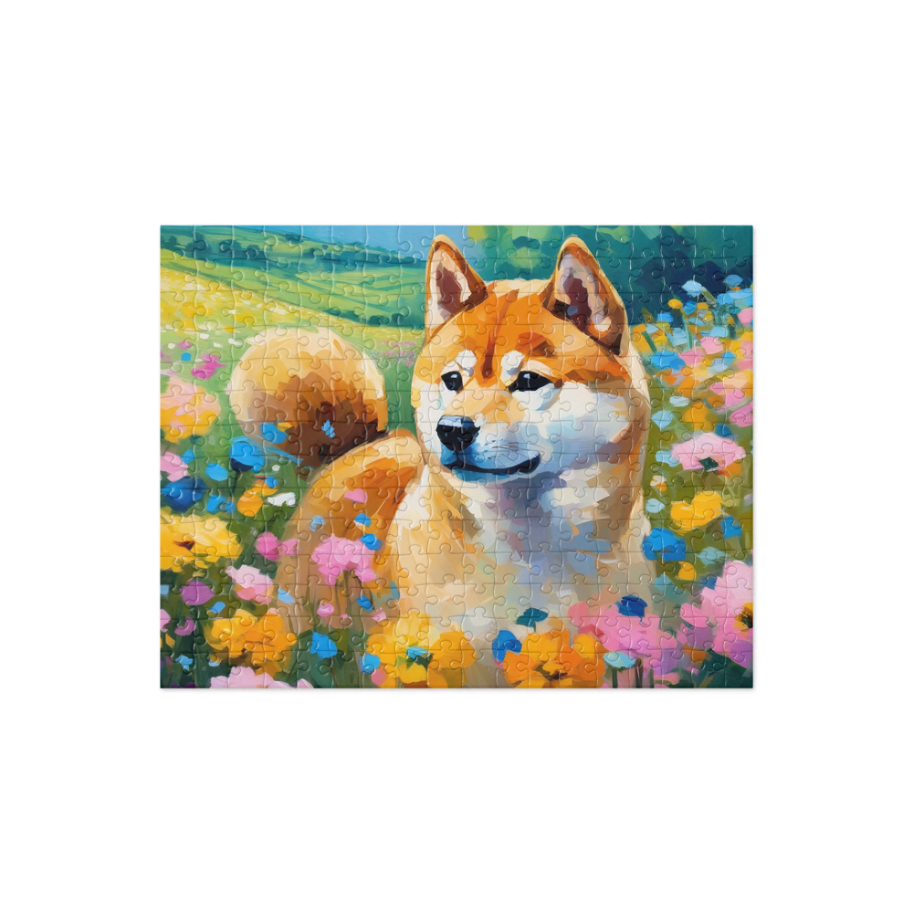 PugMug Custom Shiba Inu Jigsaw Puzzle