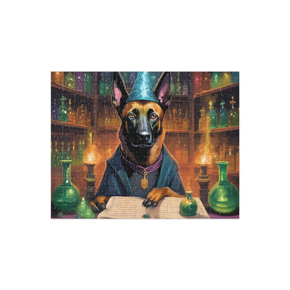 PugMug Custom Belgian Malinois Jigsaw Puzzle