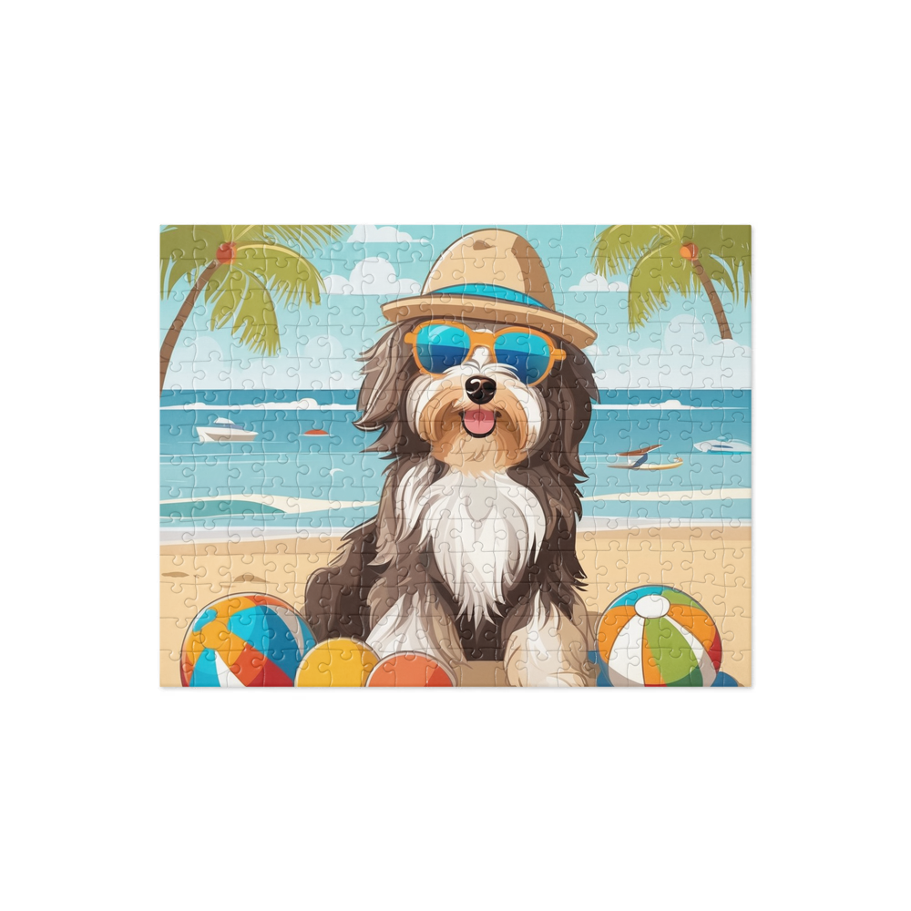PugMug Custom Tan Havanese Dog Jigsaw Puzzle