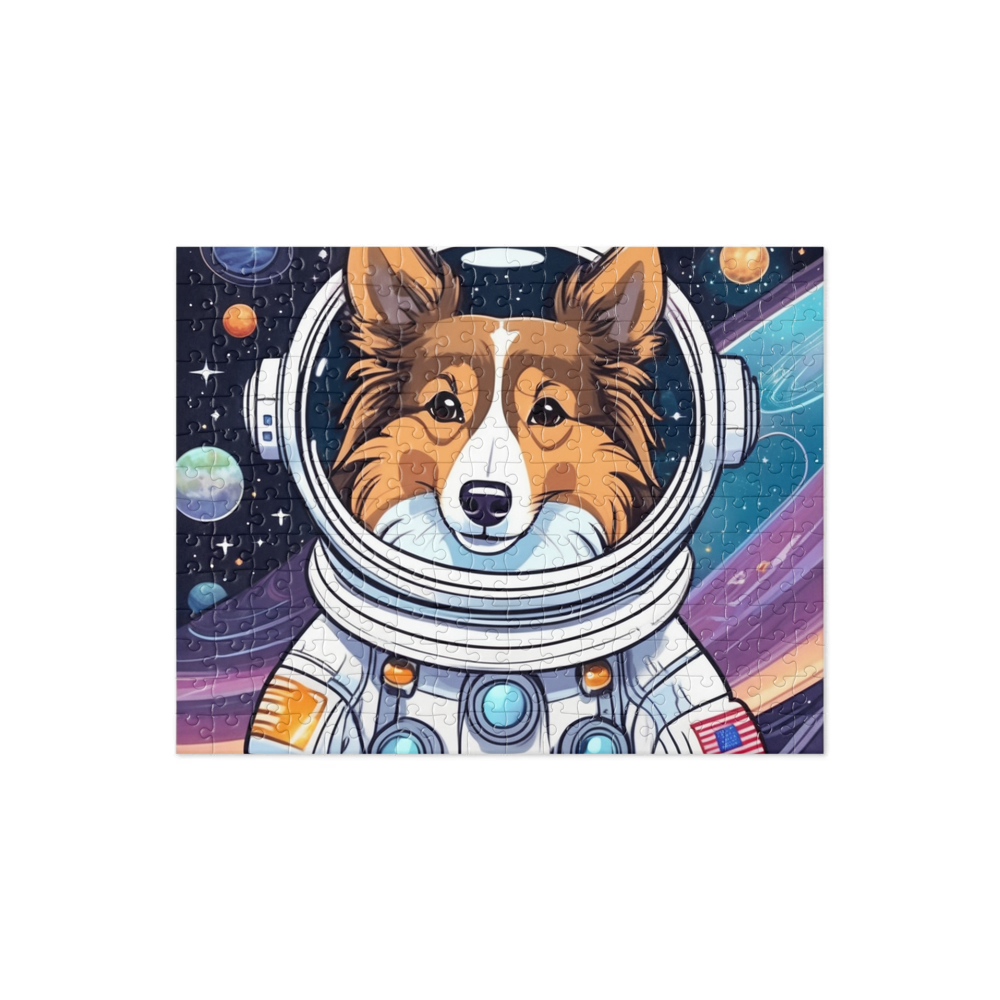 PugMug Custom Shetland Sheepdog Jigsaw Puzzle