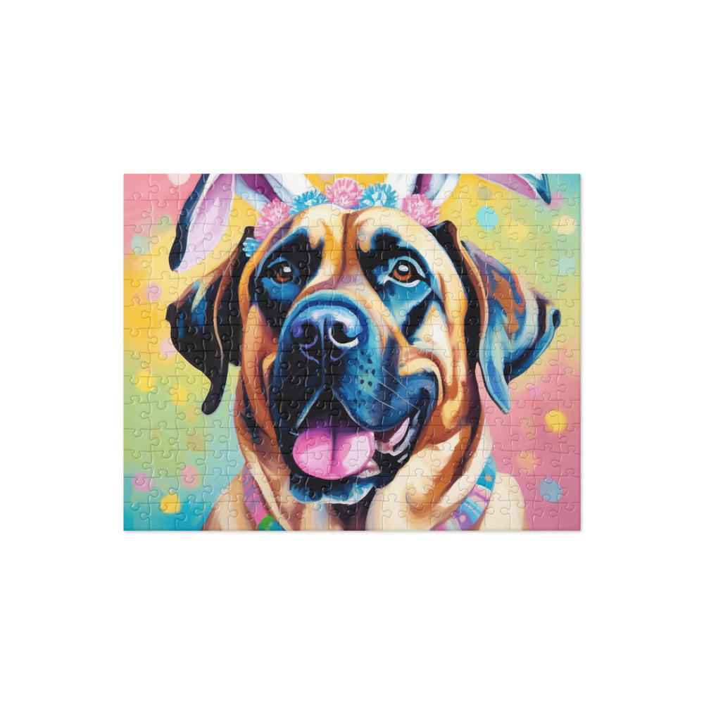 PugMug Custom Mastiff Jigsaw Puzzle