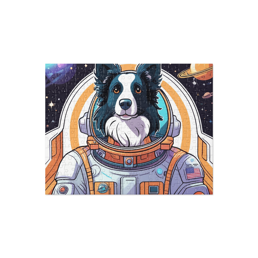 PugMug Custom Border Collie Jigsaw Puzzle