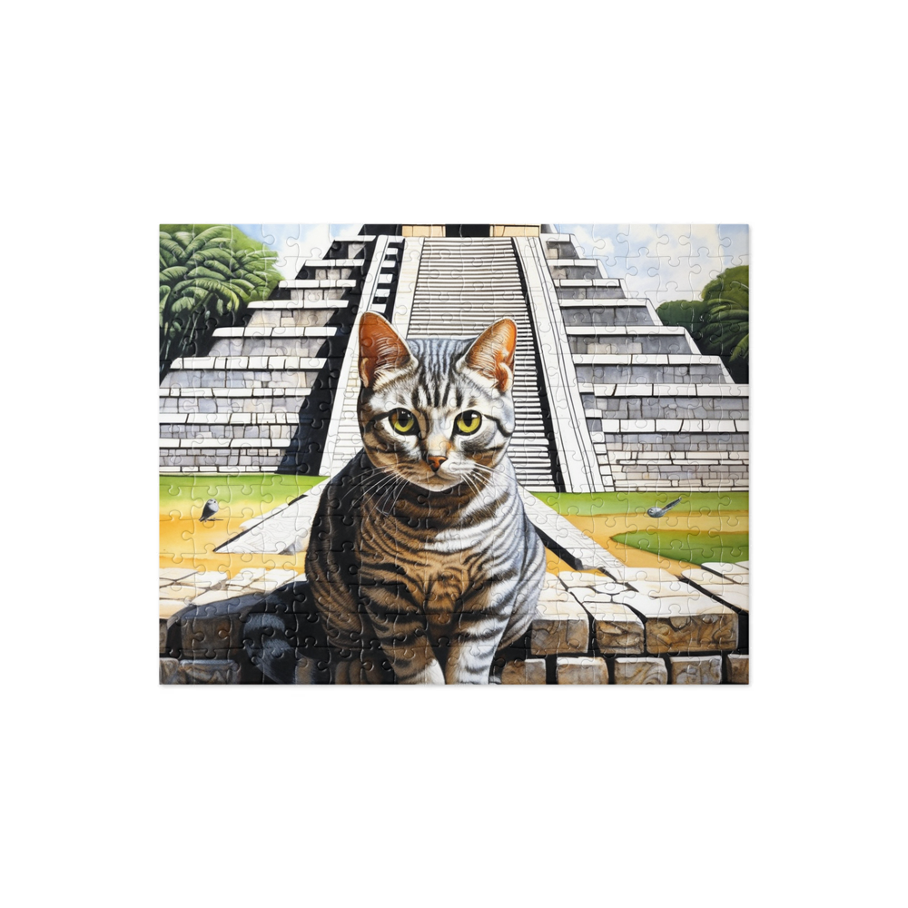 PugMug Custom Tabby British Shorthair Cat Jigsaw Puzzle