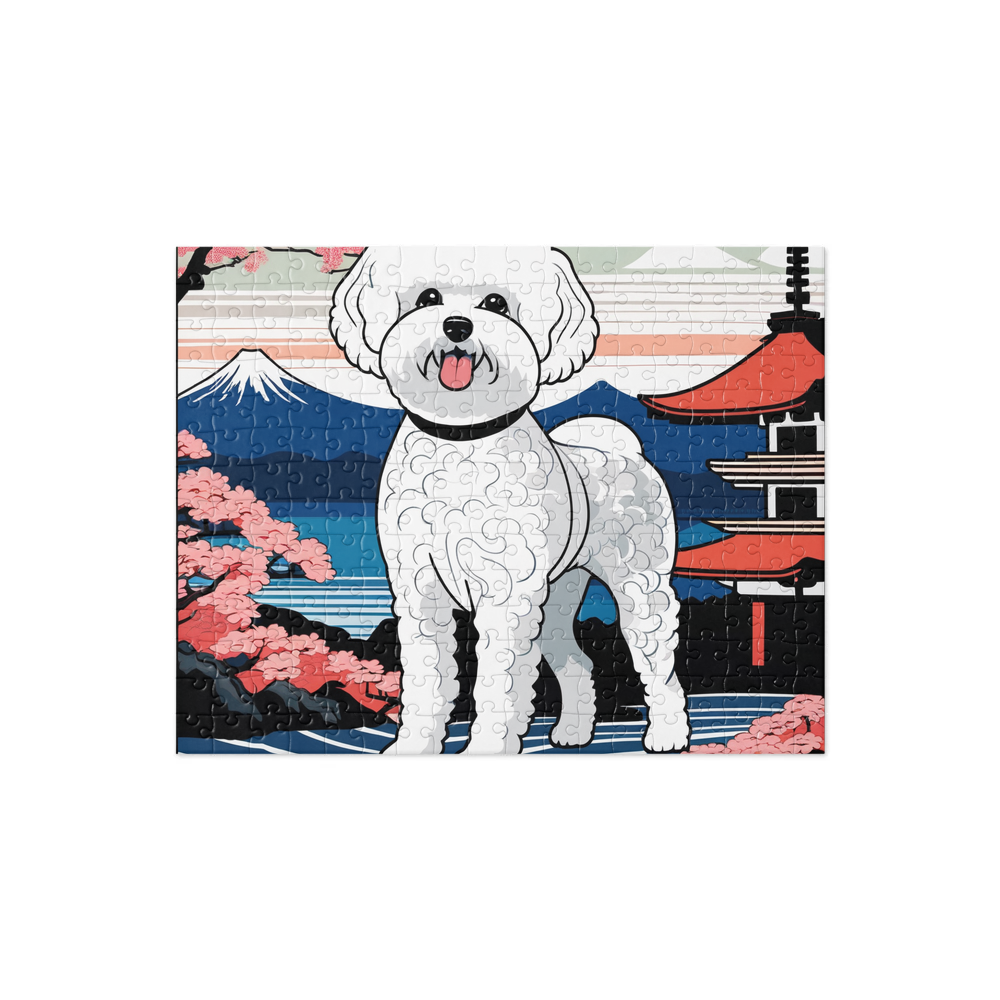 PugMug Custom Bichons Frise Jigsaw Puzzle
