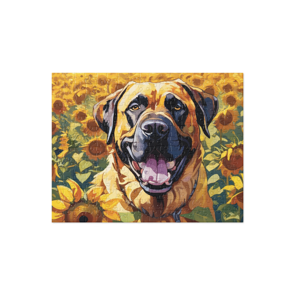 PugMug Custom Mastiff Jigsaw Puzzle