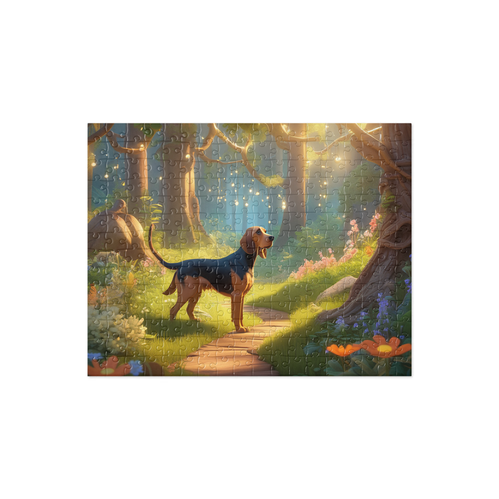PugMug Custom Bloodhound Jigsaw Puzzle
