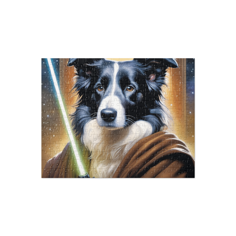 PugMug Custom Border Collie Jigsaw Puzzle
