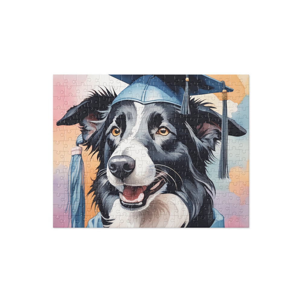 PugMug Custom Border Collie Jigsaw Puzzle
