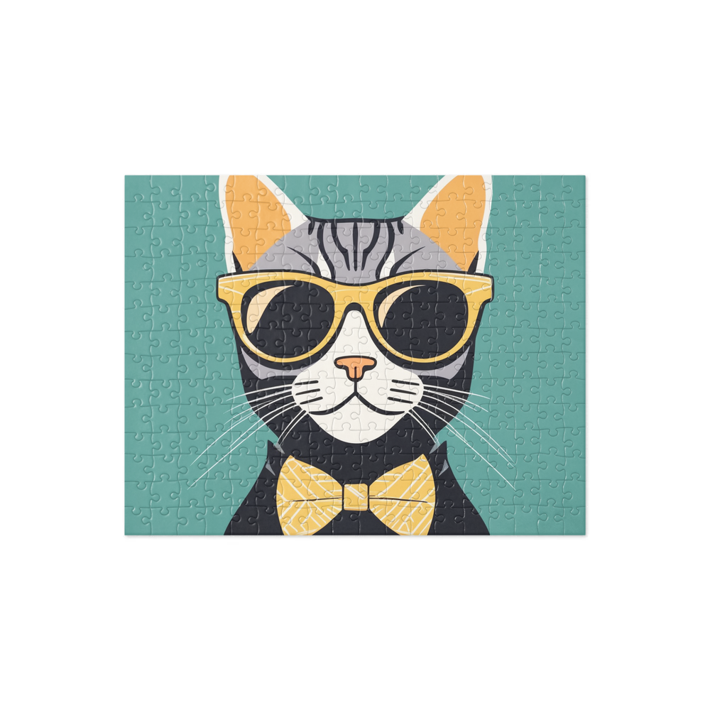 PugMug Custom Tabby American Shorthair Cat Jigsaw Puzzle