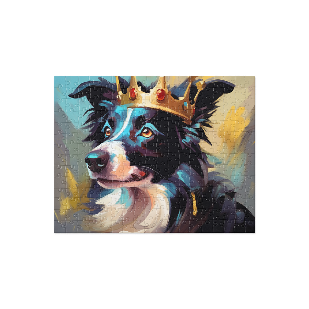 PugMug Custom Border Collie Jigsaw Puzzle