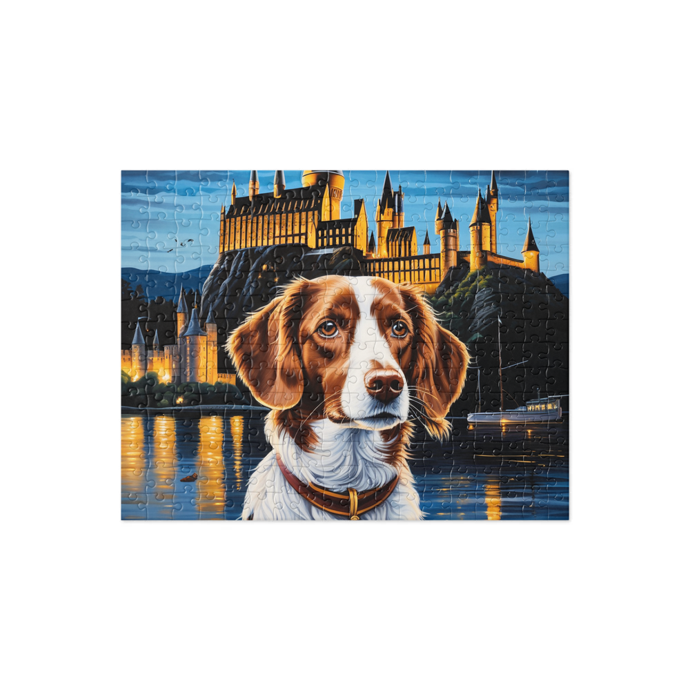 PugMug Custom Brittany Dog Jigsaw Puzzle