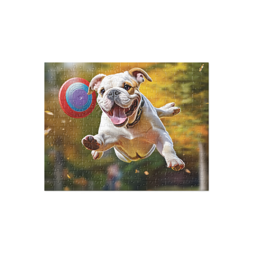PugMug Custom Bulldog Jigsaw Puzzle