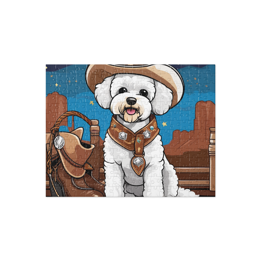 PugMug Custom Bichons Frise Jigsaw Puzzle