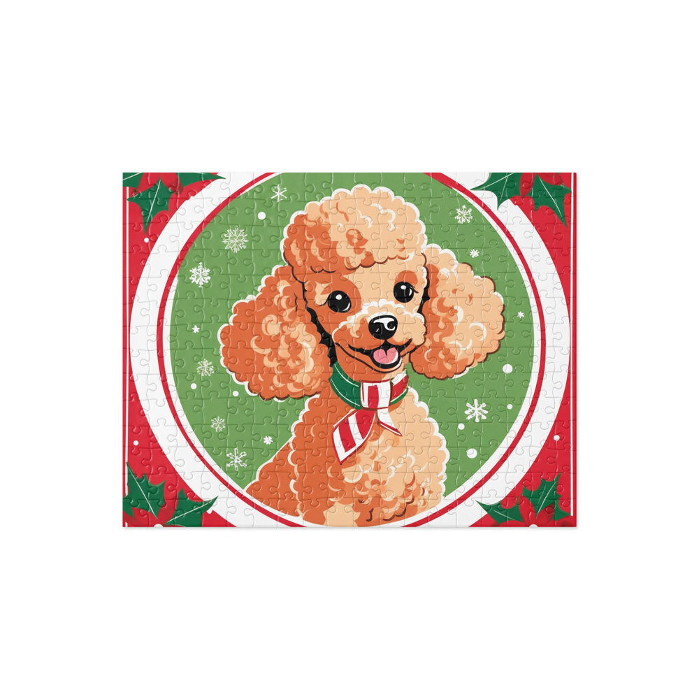 PugMug Custom Tan Poodle Jigsaw Puzzle