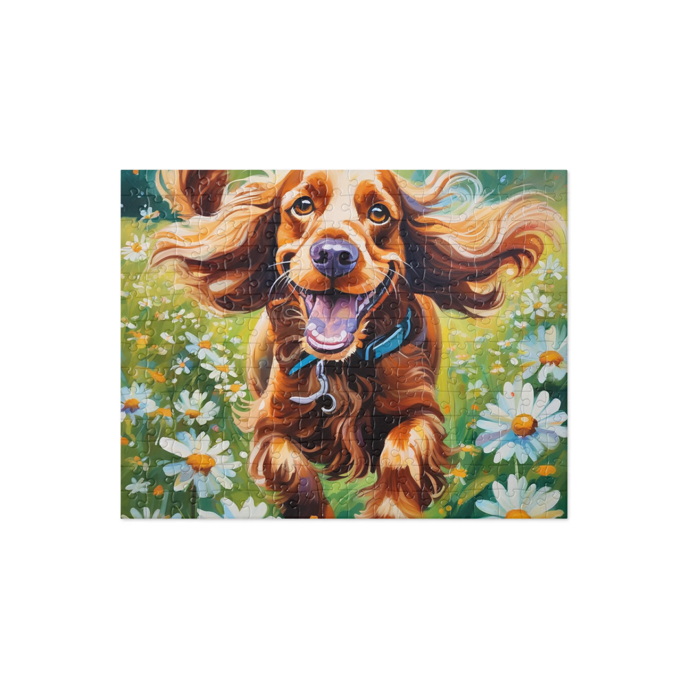 PugMug Custom Cocker Spaniel Jigsaw Puzzle