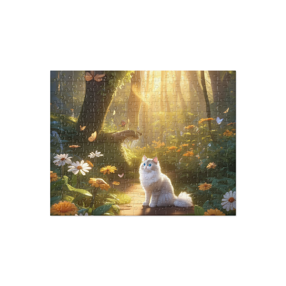 PugMug Custom Tabby Ragdoll Cat Jigsaw Puzzle