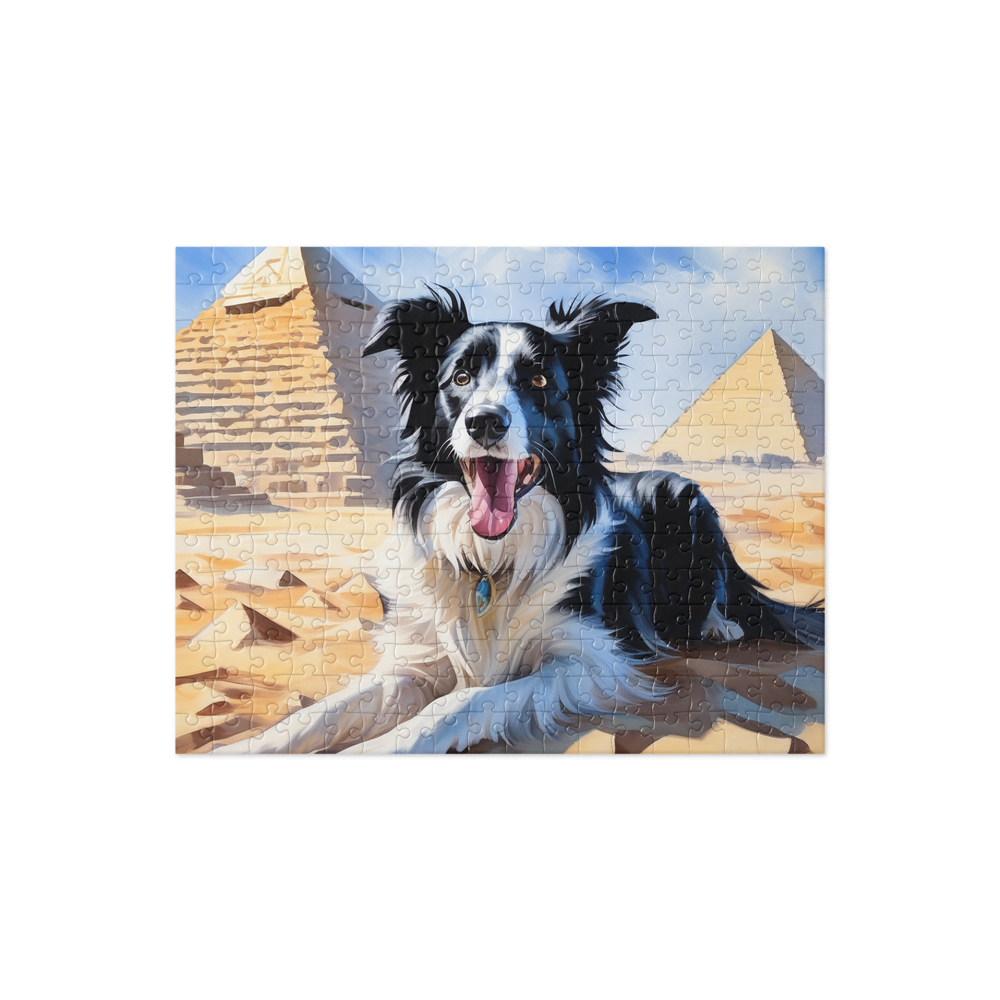 PugMug Custom Border Collie Jigsaw Puzzle