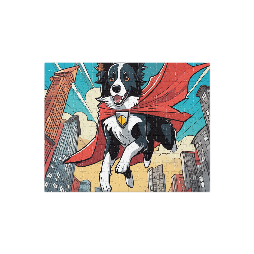 PugMug Custom Border Collie Jigsaw Puzzle