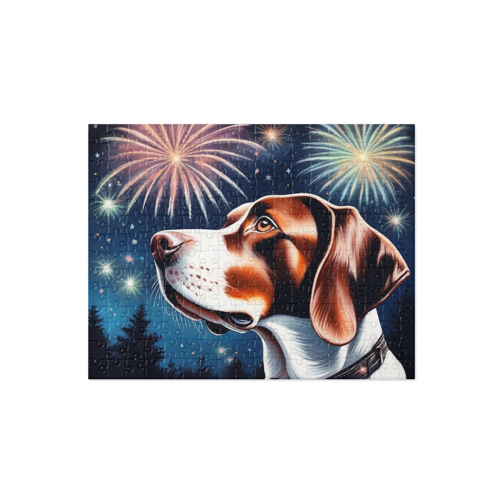 PugMug Custom Pointer Dog Jigsaw Puzzle