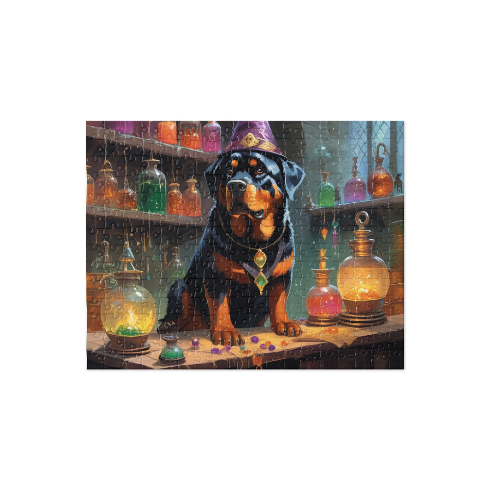 PugMug Custom Rottweiler Jigsaw Puzzle