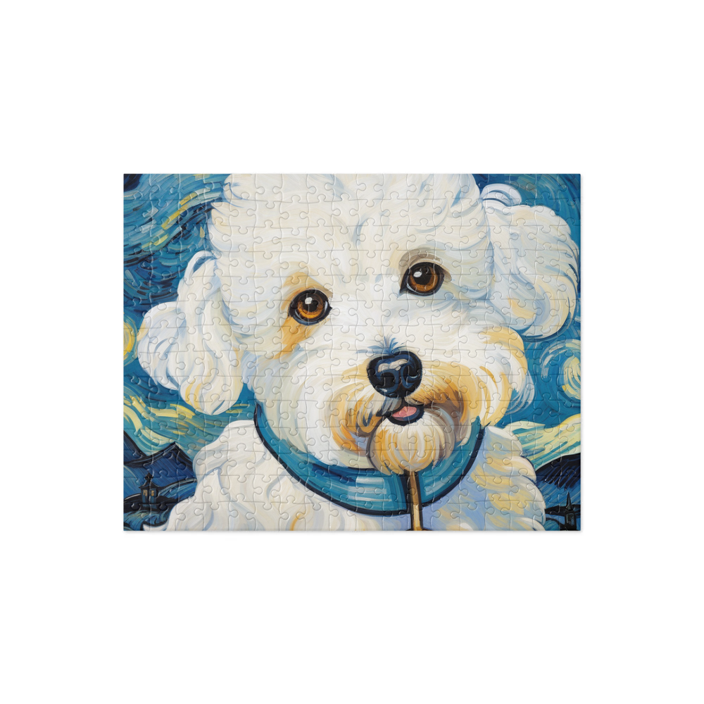PugMug Custom Bichons Frise Jigsaw Puzzle