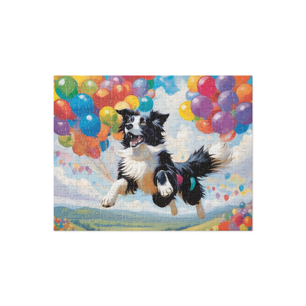 PugMug Custom Border Collie Jigsaw Puzzle