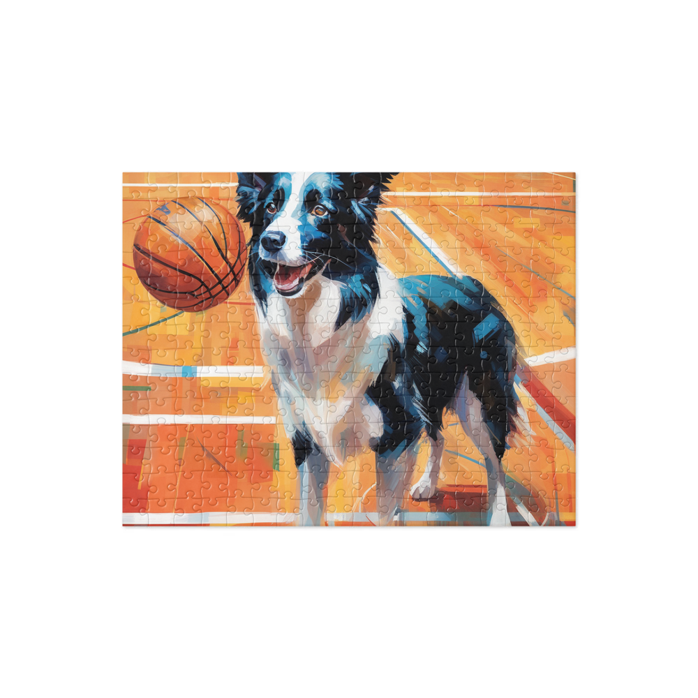 PugMug Custom Border Collie Jigsaw Puzzle