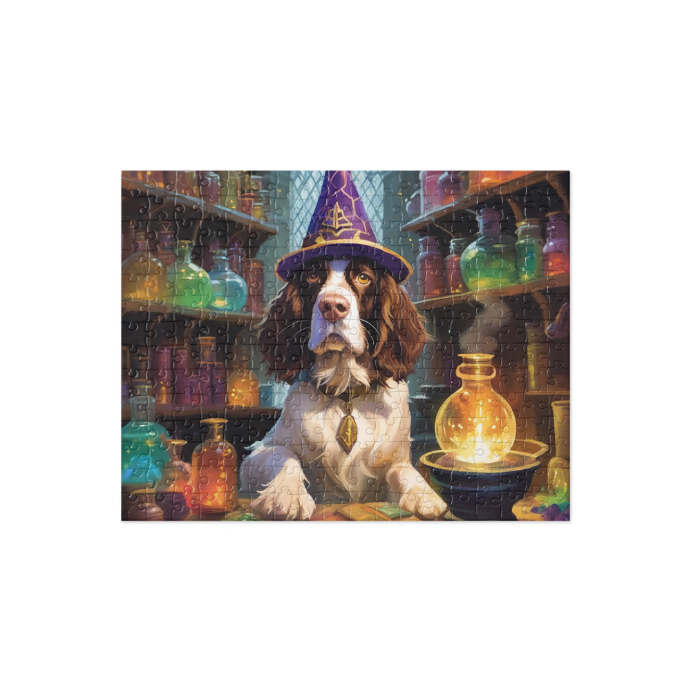PugMug Custom English Springer Spaniel Jigsaw Puzzle