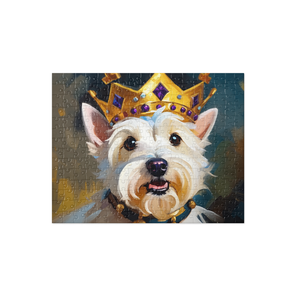 PugMug Custom West Highland White Terrier Jigsaw Puzzle