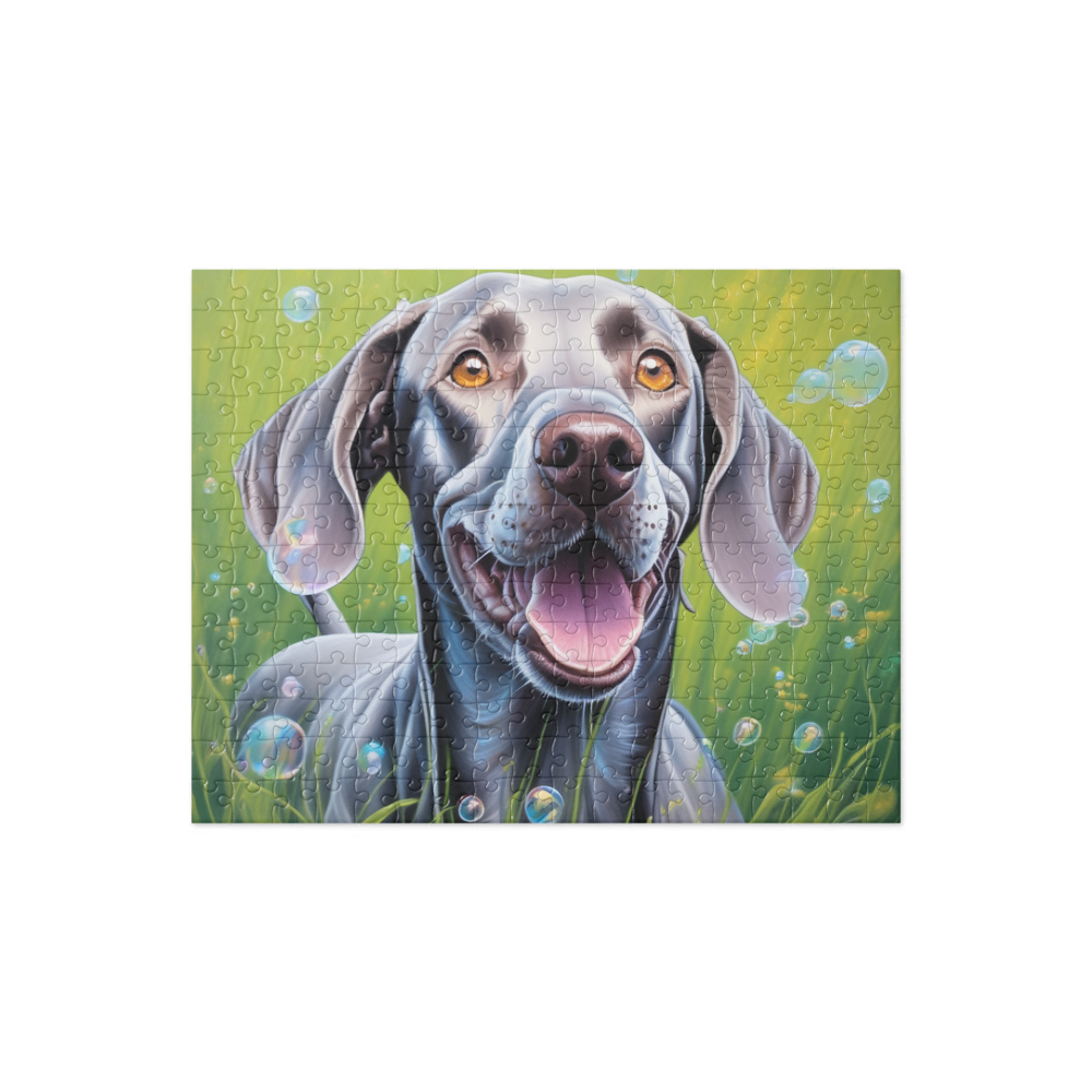 PugMug Custom Weimaraner Jigsaw Puzzle