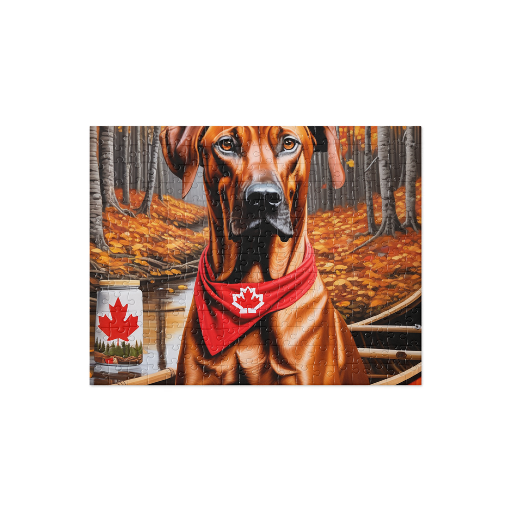 PugMug Custom Rhodesian Ridgeback Jigsaw Puzzle