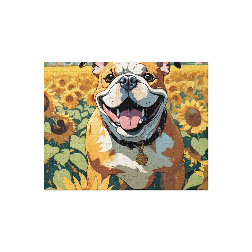 PugMug Custom Bulldog Jigsaw Puzzle