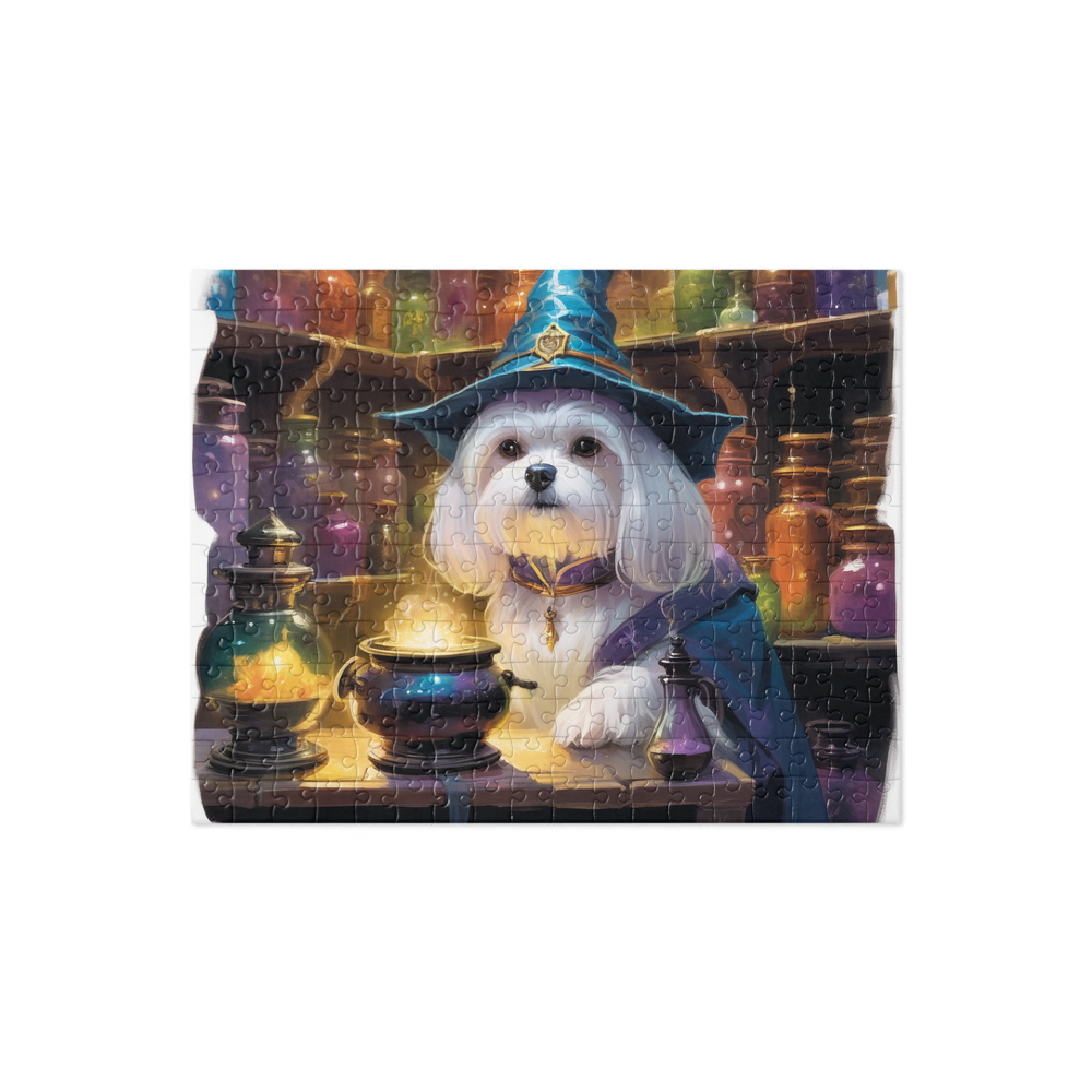 PugMug Custom Maltese Dog Jigsaw Puzzle